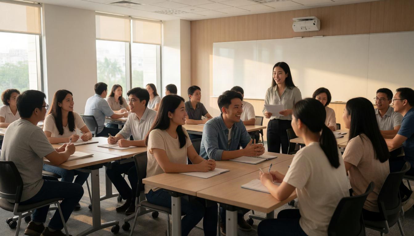 Practical courses with real speaking time